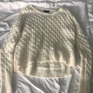 Thick material sweater